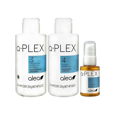 Alea a-Plex 3 Treatment 8.2oz + 4 Repair Shampoo 8.8oz + 7 oil 2.5oz / wFNF
