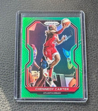 2021 Panini Prizm WNBA Chennedy Carter Green Prizm