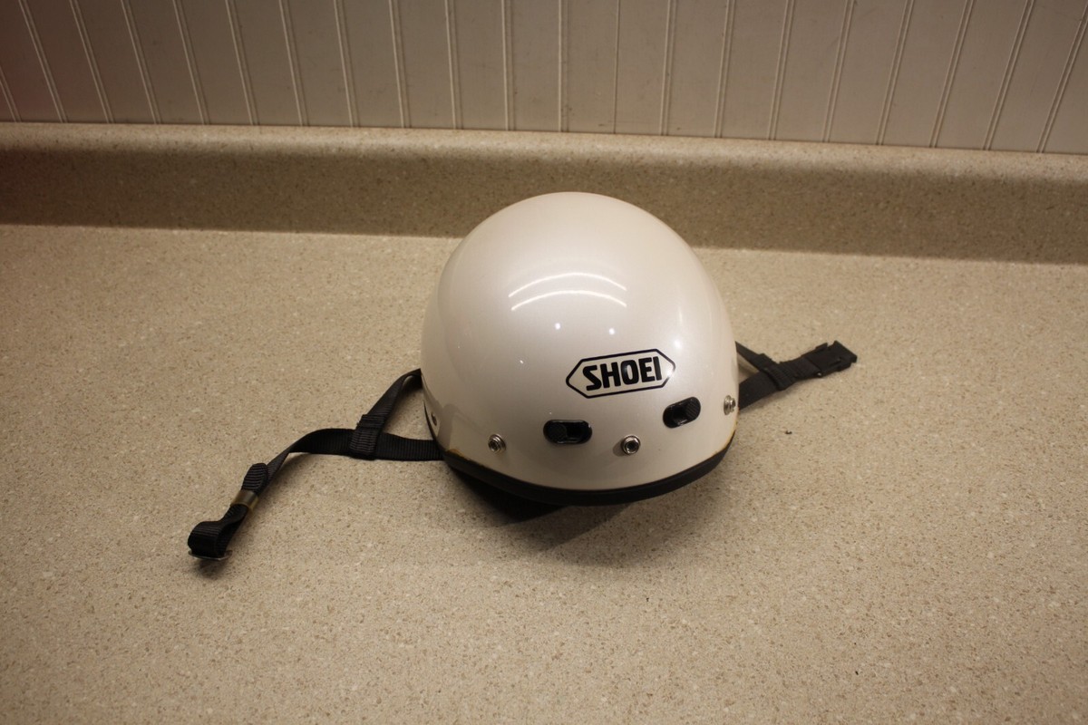 Shoei Small Cruiser Motorcycle Half Helmet White 2362 | eBay