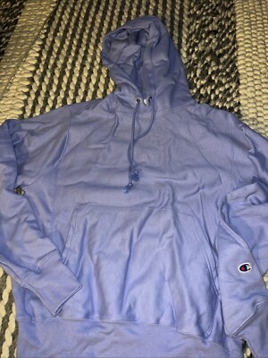 NEW Champion Reverse Weave Pullover Hoodie Light Purple