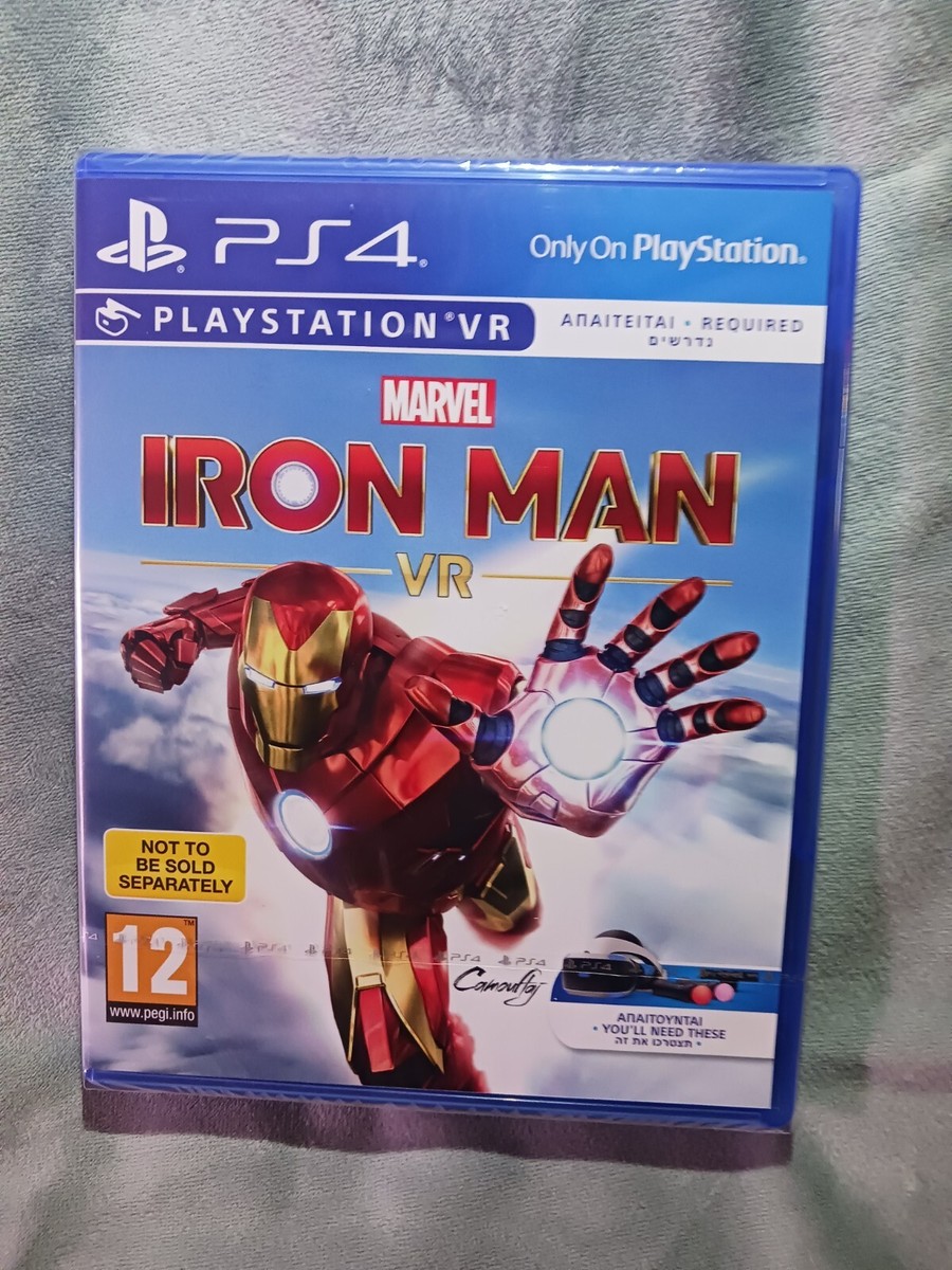 Marvel's Ironman VR for Sony PlayStation VR, PS4 in factory seal