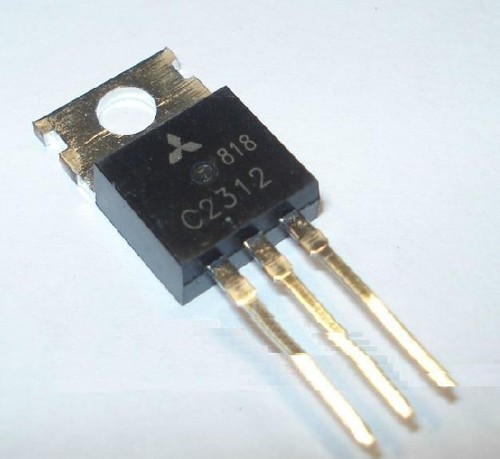 10 Pezzi NPN SC2312 2SC2312 Transistor HF/VHF MITSUBISHI TO-220 - Foto 11