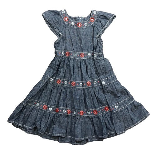 Girls Dress Denim Gymboree Jeans embroidered summer child toddler 18-24 month | eBay Girls Dress Denim Gymboree Jeans embroidered summer child toddler 18-24 month | eBay