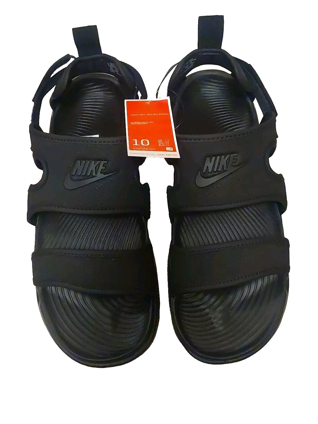 Sandali Nike A939g da donna neri Owaysis Ck9283 001 taglia 10