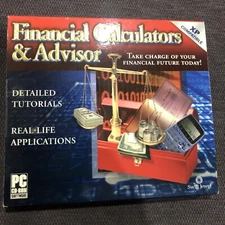 Financial calculators and Advisors Pc Cd Rom by swift jewel