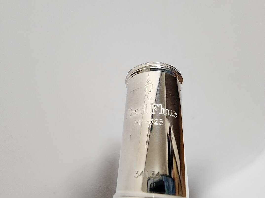 Pearl PF-525 Flute Silver Plate | eBay