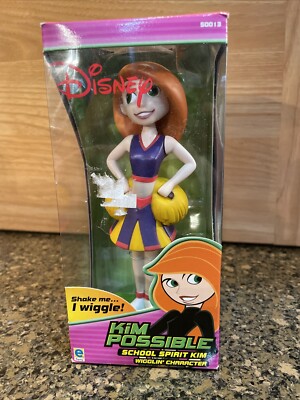 NIB Unopened Disney Kim Possible School Spirit Kim Wigglin' Character 