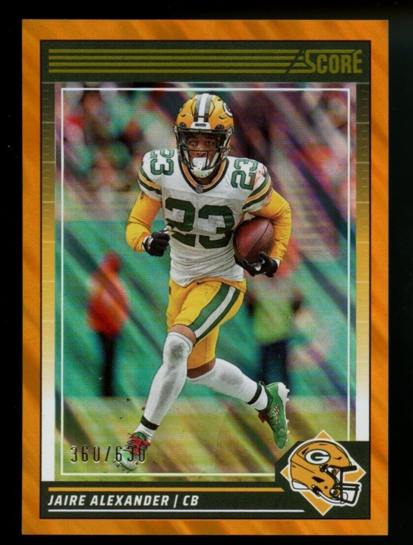 2024 Score Lava #100 GREEN BAY PACKERS JAIRE ALEXANDER Serial #360