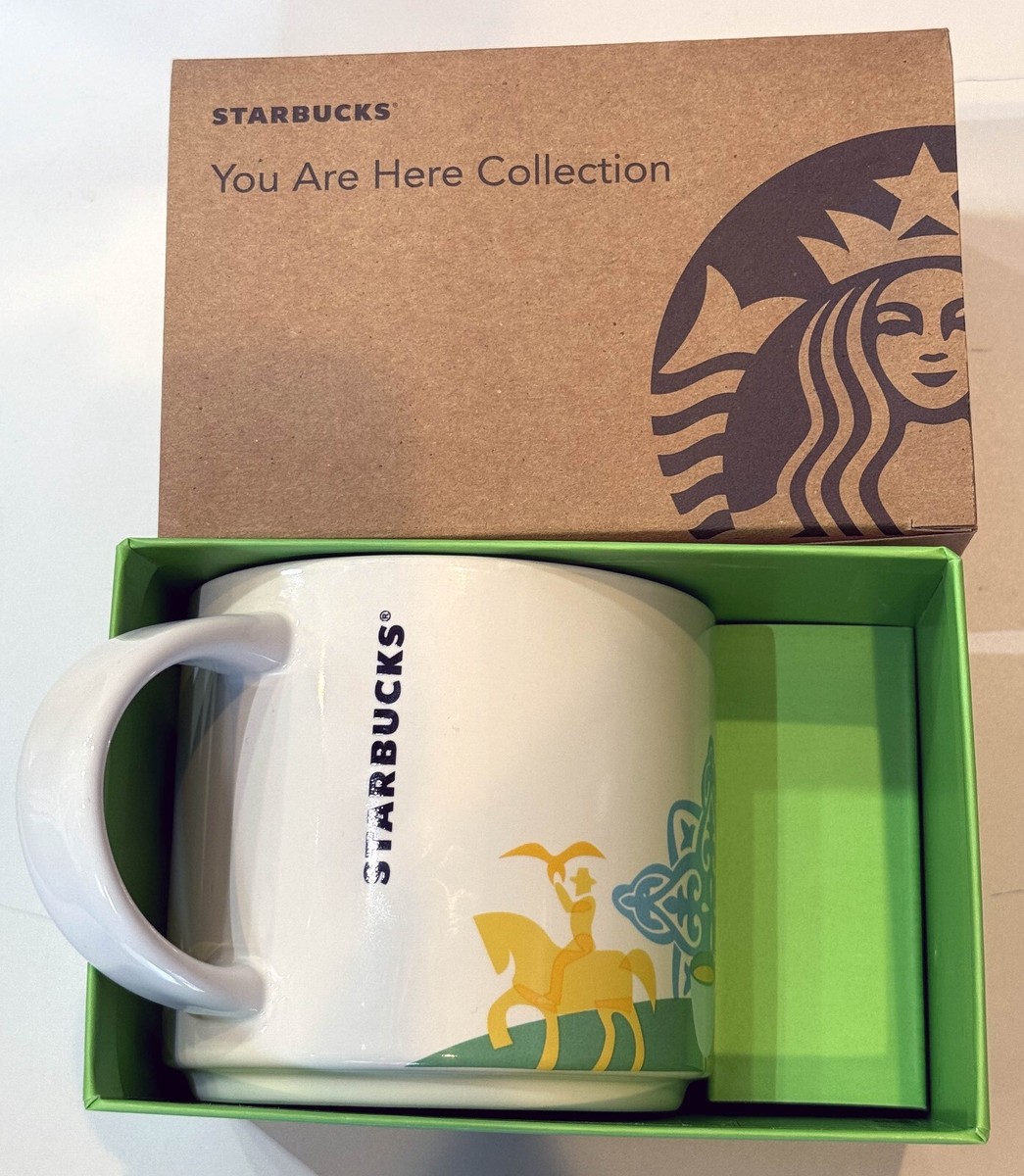 NEW Astana KAZAKHSTAN Starbucks You Are Here YAH Coffee Mug 14 oz