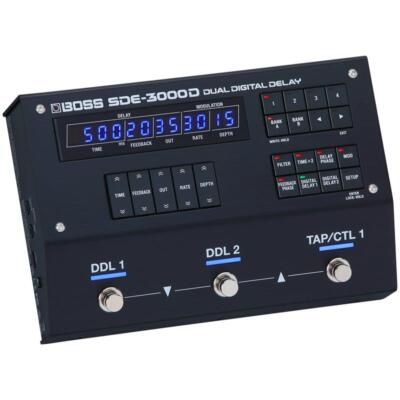 Boss SDE-3000D Digital Delay Guitar Effects Pedal Black New Boss SDE-3000D Digital Delay Guitar Effects Pedal Black New
