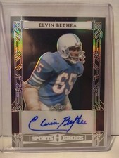 2024 Leaf Metal Sport Heroes No.BA-EB1 #/49 Auto, Elvin Bethea