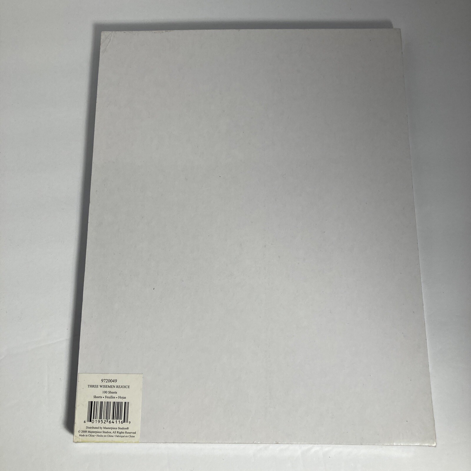 Christmas Wisemen Letterhead 100 Count  Inkjet Copier Caser Printer Paper NEW