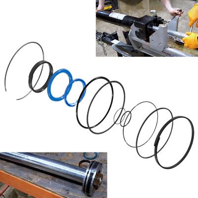 #ad Rebuild Seal Kit for 5.0quot; Bore 2.0quot; Rod Hydraulic Cylinder Seal Kit Pack of 11 $18.60
