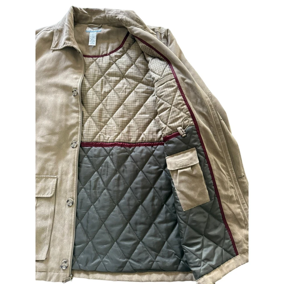 Chaqueta acolchada Breakwater Tan - Chaqueta de granero talla L Foto 2 de 3