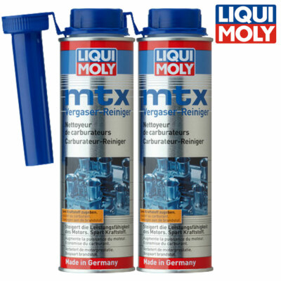 2x LIQUI MOLY 5100 mtx Vergaser-Reiniger Zusatzmittel 300ml