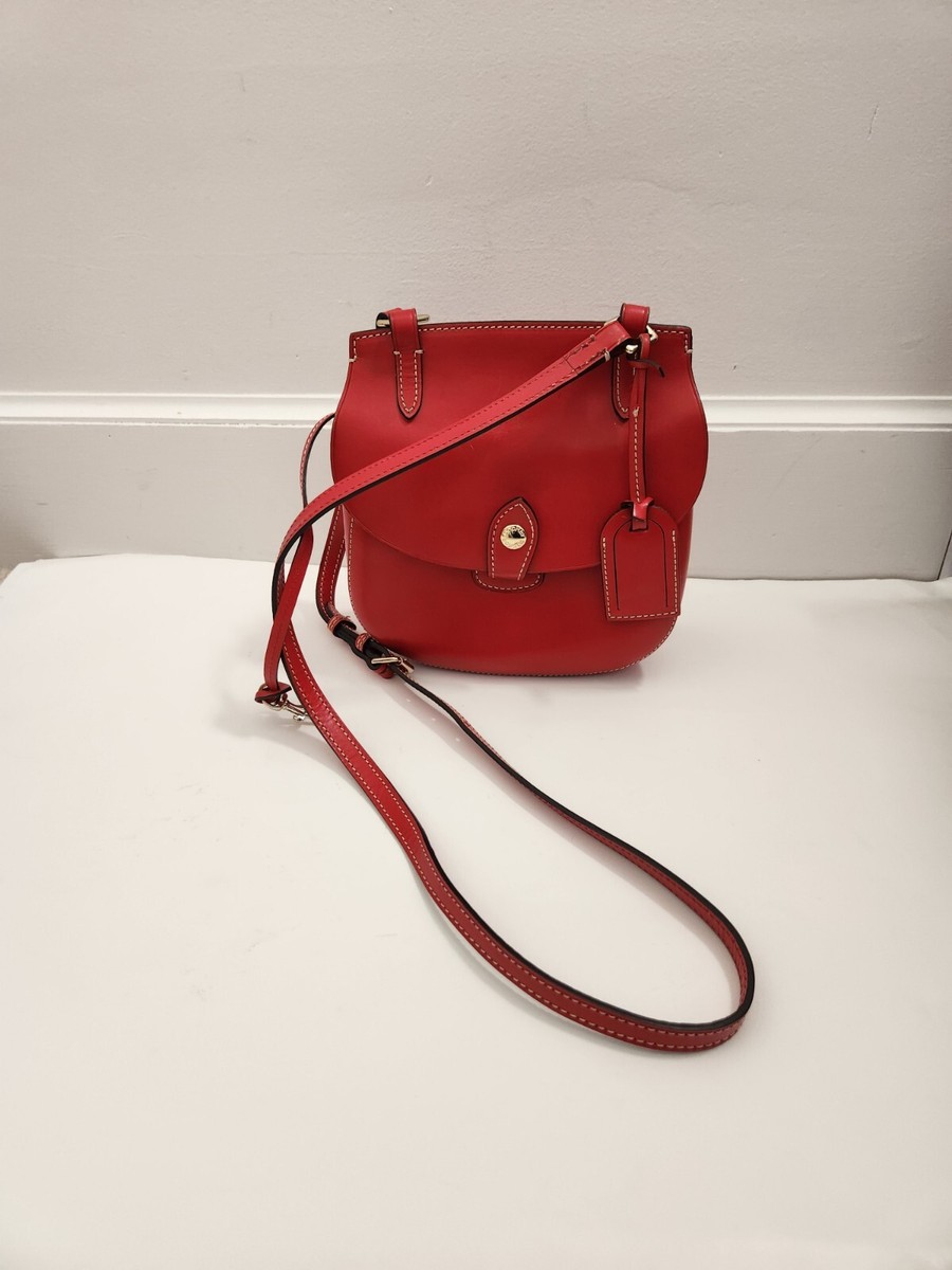 DOONEY&BOURKE 極美品 希少 ショルダーバッグ RED 赤 レザー Dooney & Bourke Red Croco Leather Shoulder Bag | eBay