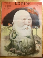 1906 LE RIRE  MAGAZINE WITH NOTED ARTISTS ~ ART NOUVEAU ~ IMPRESSIONISM