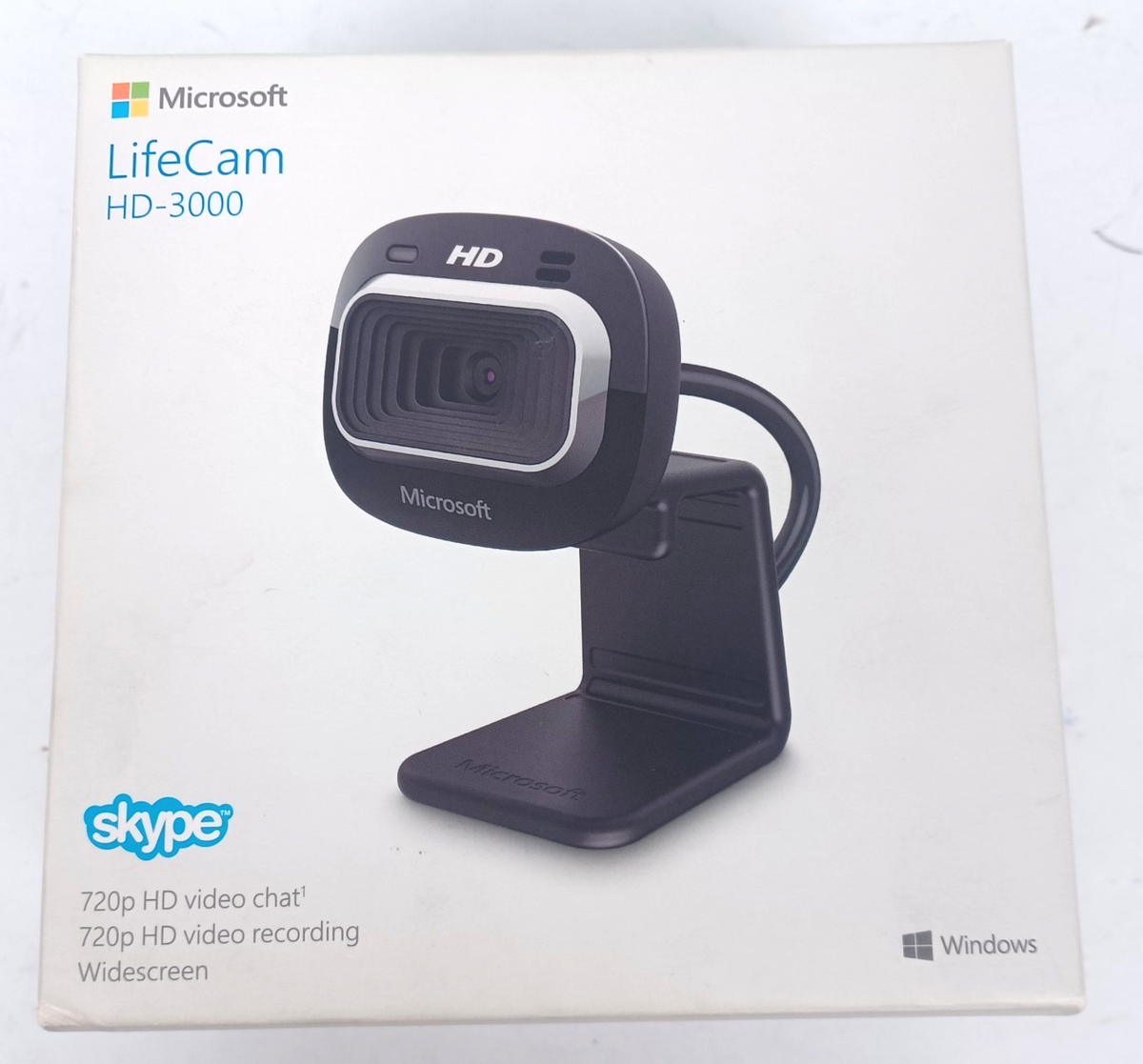 Microsoft LifeCam HD-3000 Webcam Widescreen Model 1492 New