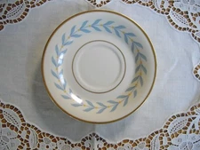 Vintage Syracuse China SHERWOOD Old Ivory O.P.CO 5 5/8" Saucer ~