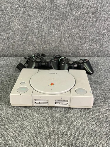 Sony PlayStation 1 PS1 Video Game Home Console SCPH-1001 With 2 Controllers - 第 23/24 張圖片