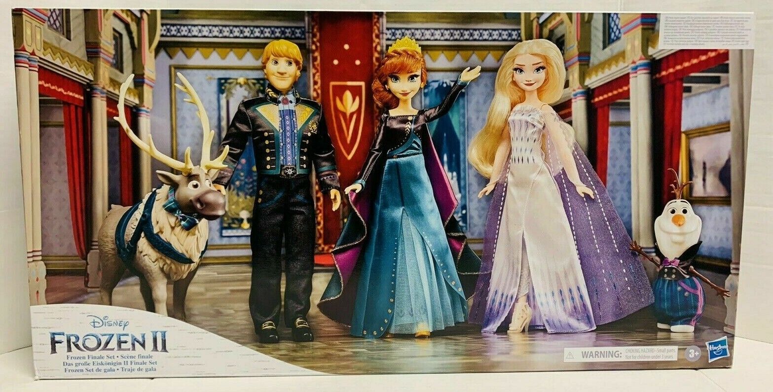 Disney Frozen 2 Fashion Doll Set (Anna, Elsa & Kristoff) , 10-11 Inch  ~Brand New