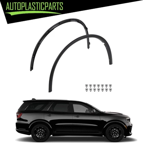 For 2011-2022 Dodge Durango Fender Flares Trim Front Left+Right