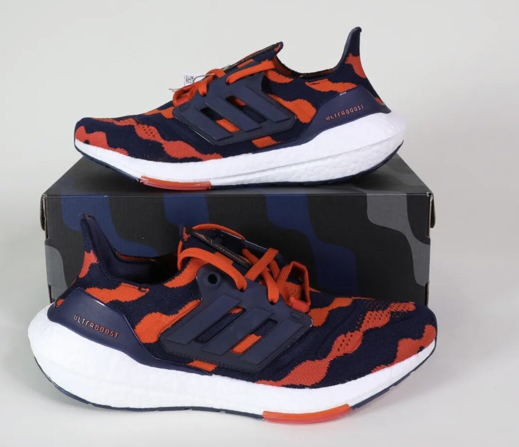 NIB Adidas Ultraboost 22 x Marimekko Orange Blue Shoes NIB Adidas Ultraboost 22 x Marimekko Orange Blue Shoes