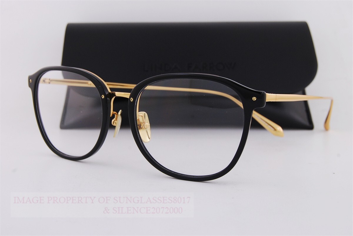 Brand New Linda Farrow Eyeglass Frames PARK LFL/1483 001 Brand New Linda Farrow Eyeglass Frames PARK LFL/1483 001