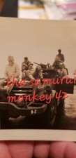 WW2 USA SOLDIER ORIGINAL PHOTO SOLDIER ON TOP OF ARMY TRUCK