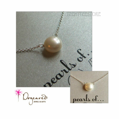 【Dogeared】PEARLS OF…(パール)シリーズ I LOVE MOM Authentic Dogeared Gold Dipped I Love Mom Large Pearl 18