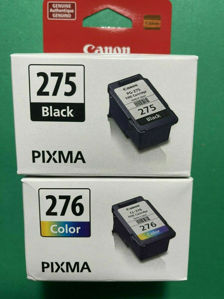 Canon cartridge527 中古 Genuine Canon 275 276 Ink Cartridges-for TS3722 TR4722 Printer