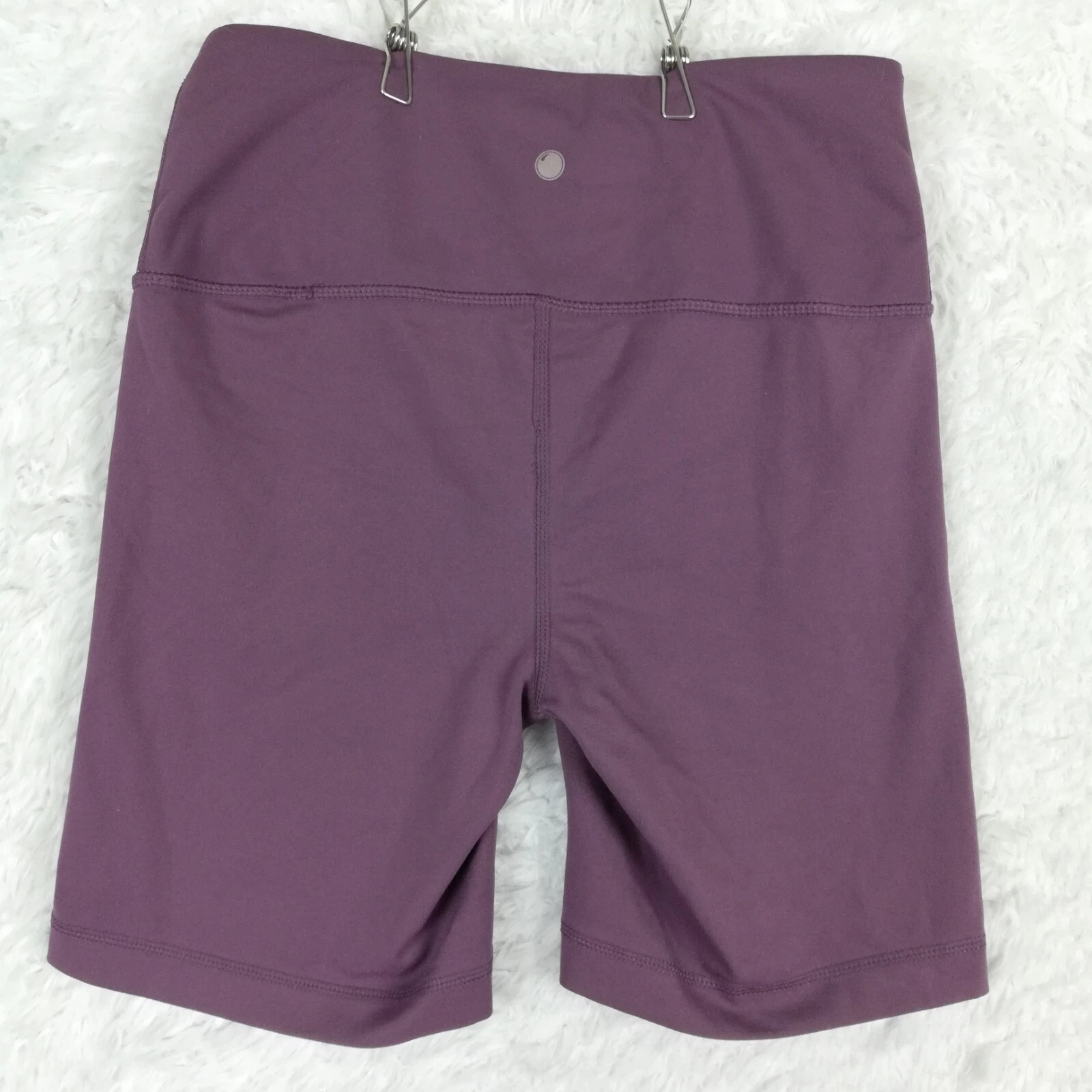 yogalicious lux athletic yoga biker pull on stretch shorts