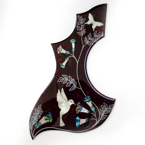 Left Handed Acoustic Guitar Pickguard Thickness 2 MM For Gibson Hummingbird