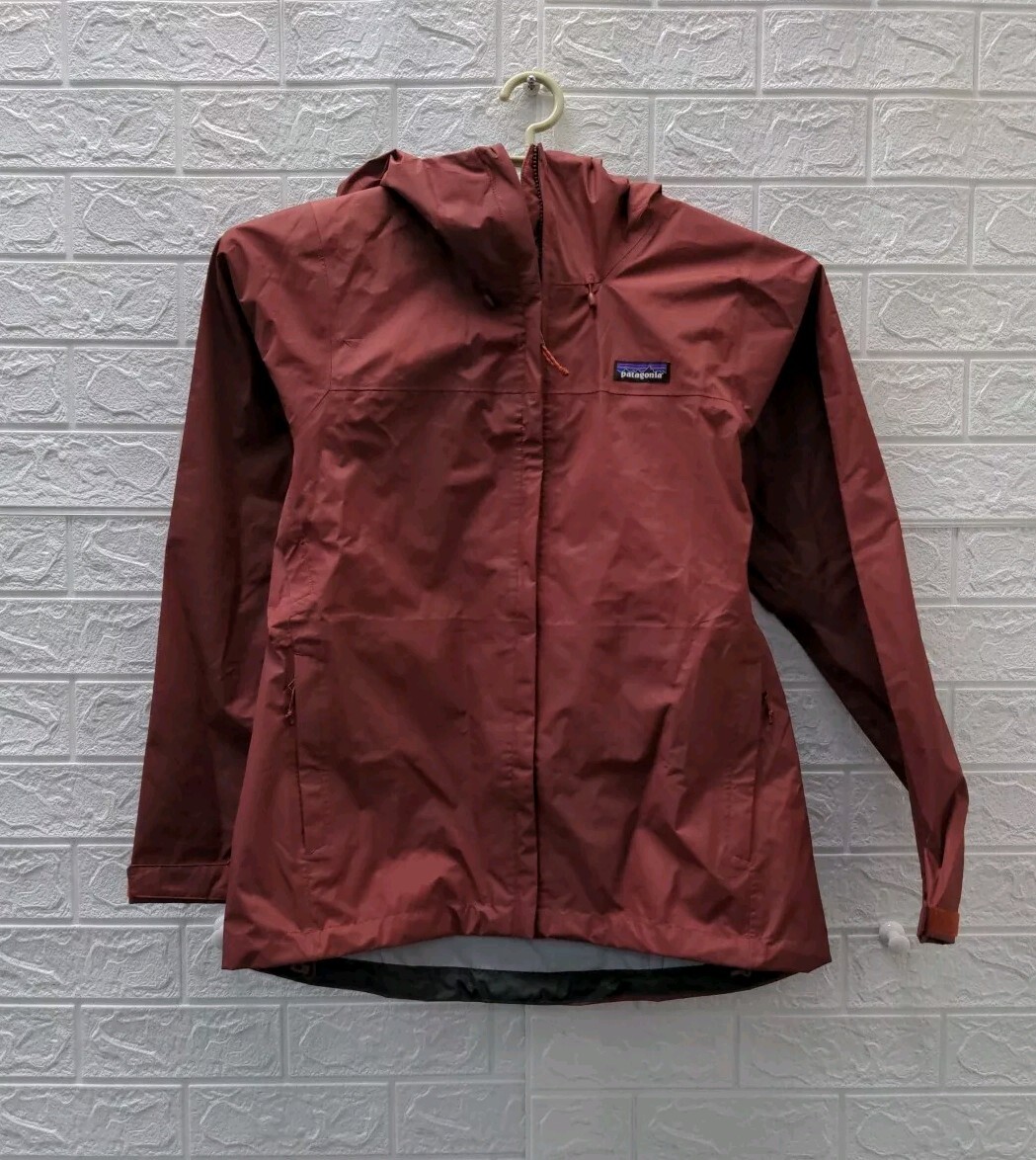 New Patagonia Women's Torrentshell 3L Rain Jacket Oxide Red Sz. M