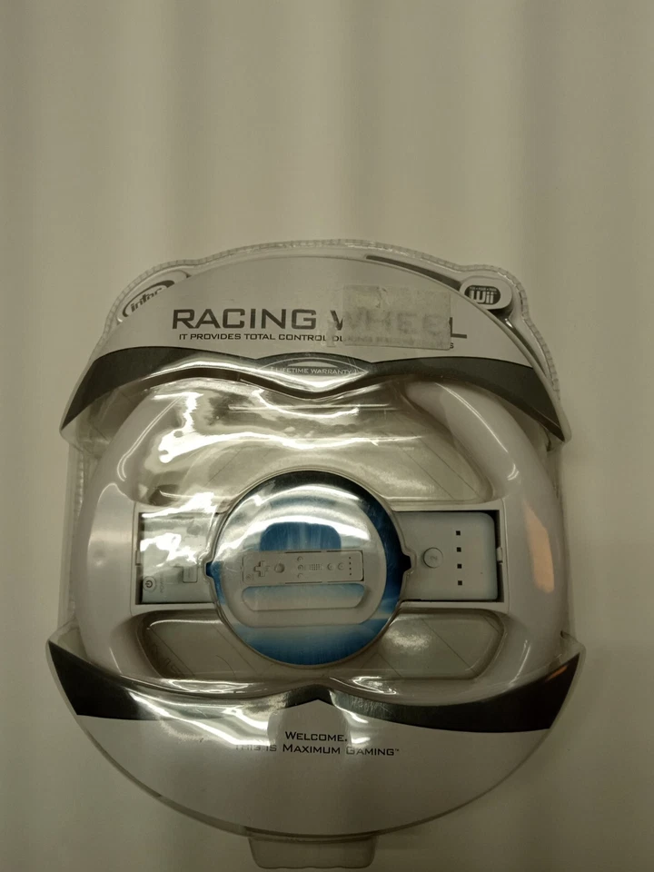 Nintendo WII Intec Racing Wheel  BRAND NEW , G5685, in package - Image 3 of 3