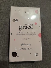 Philosophy Amazing Grace Eau de Parfum 4 fl oz Perfume Spray  (NEW IN BOX)