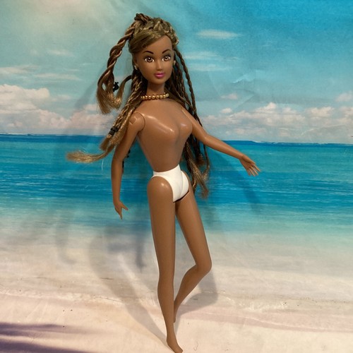 Rare African-American Braided Hair Barbie Clone Doll JPI - Excellent Beauty ☀️ - Picture 4 of 9