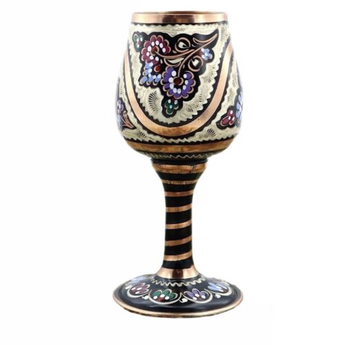 Vasos de champán mililitro artesanal cobre - Imagen 1 de 7