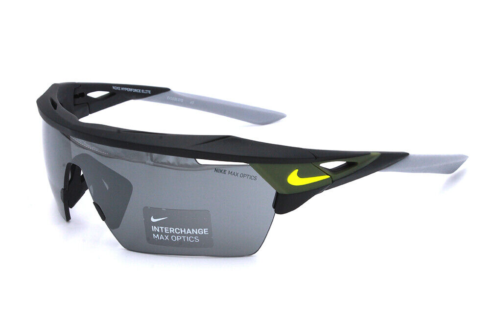 Nike Hyperforce Elite EV1026 070 Matte Black Shield Sunglass Nike Hyperforce Elite EV1026 070 Matte Black Shield Sunglass
