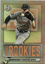SPENCER TORKELSON RC  2022 Bowman Platinum  Renowned Rookies #RR-15 - Tigers
