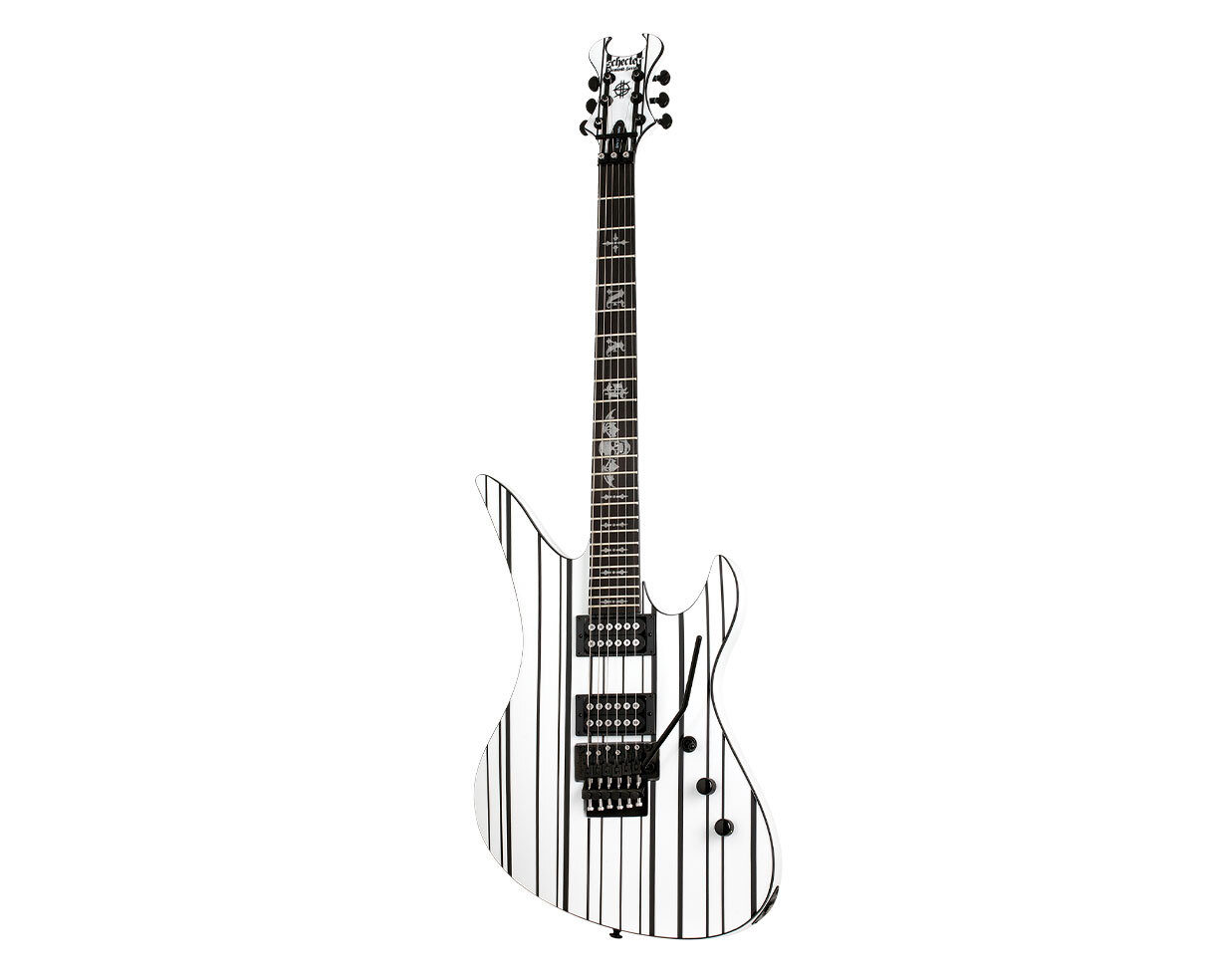 新品 Schecter シェクター Synyster Gates シニスター ゲイツ Standard Gloss Black W Silver Stripes エレキギター レア Coloqueya Com