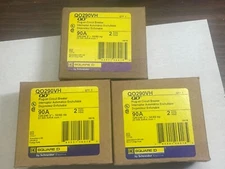 1 SQUARE D QO290VH   CIRCUIT BREAKER  - 90 A, 2 Pole, 120/240 VAC