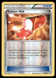 Pokemon XY - Roaring Skies Reverse Holo Trainers' Mail #92/108