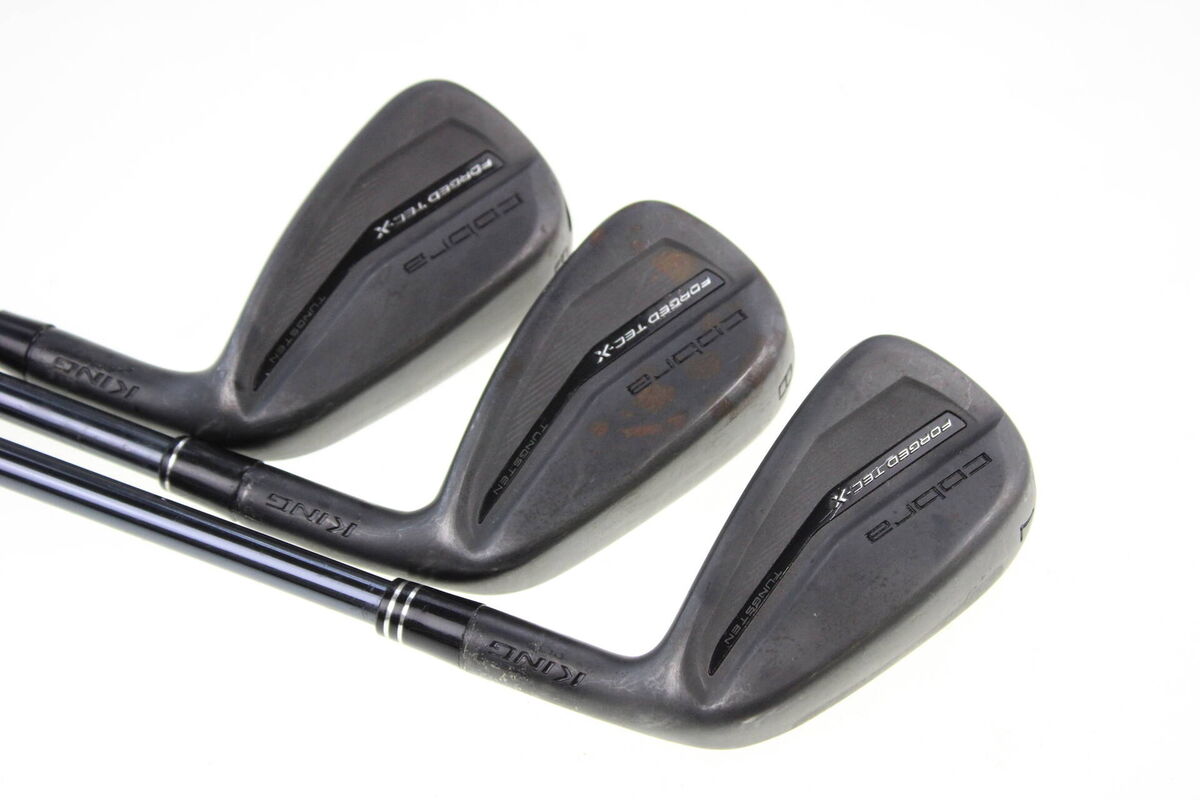 Cobra 2023 King Forged Tec X Black Iron Set 7-PW and GW Cobra 2023 King Forged Tec X Black Iron Set 7-PW and GW