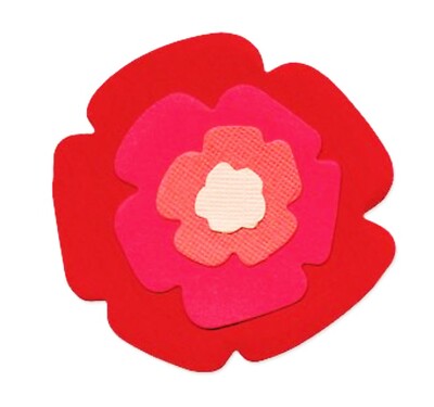 Sizzix Originals Die - Flower Layers 654979 for sale online | eBay