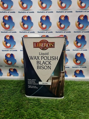 Liberon 070732 Flüssigwachspolitur Black Bison Clear 5 Liter Natur M (12)