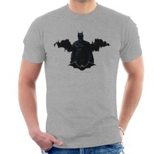 Image of All+Every The Batman Logo Gotham City Backdrop Men's T-Shirt