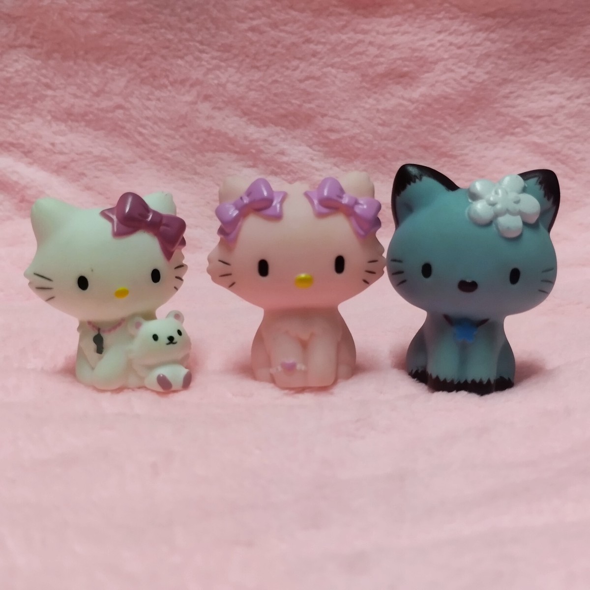 Charmmy Honeycute Sapphire Kitty Soft Vinyl Figures Pre-owned Xlnt