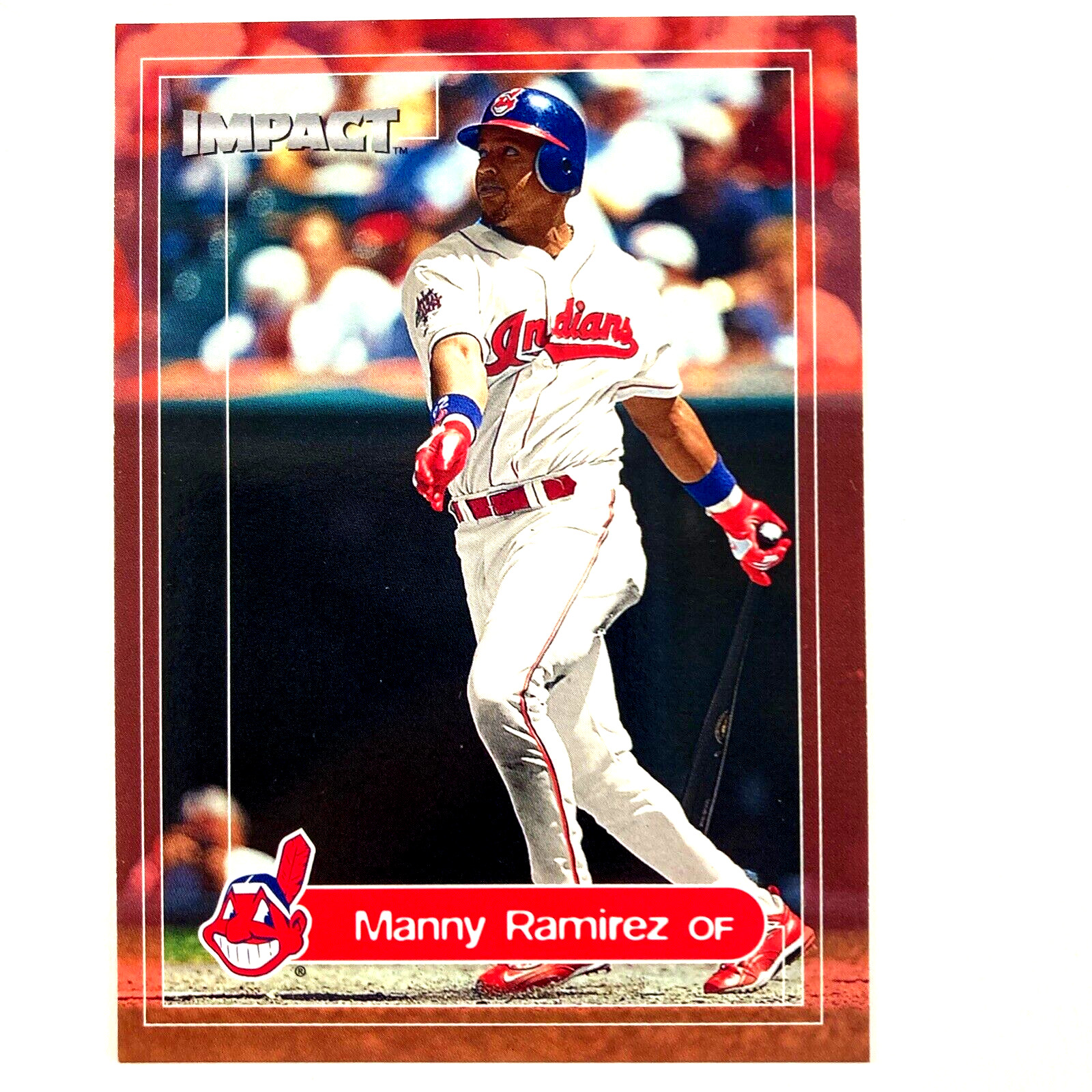 Manny Ramirez 2000 Impact Card #3 MLB Cleveland Indians