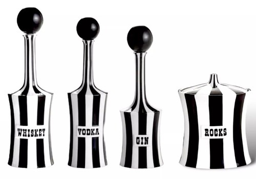 -29% Jonathan Adler x1 Vice Ice Bucket & x3 Decanters BRAND NEW £785.00 RRP